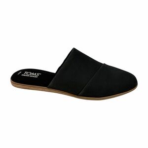 TOMS Women's Jade Slip On Flat Mules Black Size 7